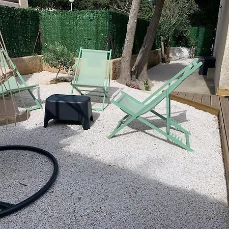Apartmán Rez De Jardin Calme A 200m De La Plage Sanary-sur-Mer